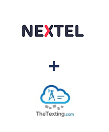 Интеграция Nextel и TheTexting