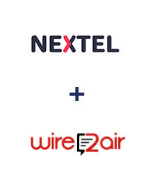 Интеграция Nextel и Wire2Air
