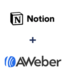 Интеграция Notion и AWeber