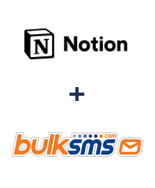 Интеграция Notion и BulkSMS