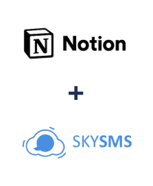 Интеграция Notion и SkySMS