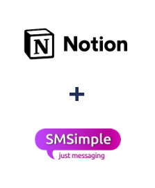 Интеграция Notion и SMSimple Интеграция Notion и SMSimple