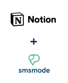 Интеграция Notion и Smsmode