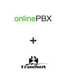 Интеграция onlinePBX и BrandSMS 