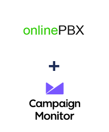 Интеграция onlinePBX и Campaign Monitor