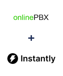 Интеграция onlinePBX и Instantly