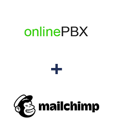 Интеграция onlinePBX и Mailchimp