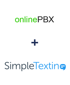 Интеграция onlinePBX и SimpleTexting