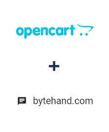 Интеграция Opencart и BYTEHAND Интеграция Opencart и BYTEHAND