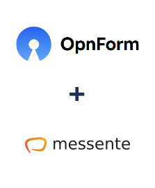 Интеграция OpnForm и Messente