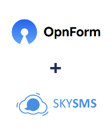 Интеграция OpnForm и SkySMS