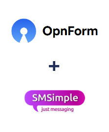 Интеграция OpnForm и SMSimple Интеграция OpnForm и SMSimple