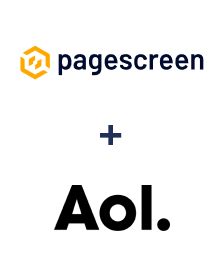 Интеграция Pagescreen и AOL