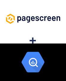 Интеграция Pagescreen и BigQuery