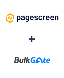 Интеграция Pagescreen и BulkGate