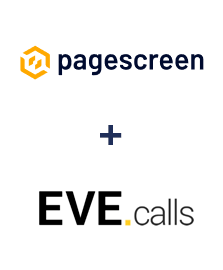 Интеграция Pagescreen и Evecalls