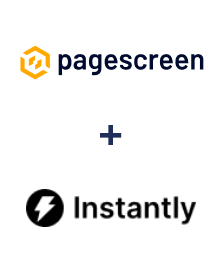 Интеграция Pagescreen и Instantly