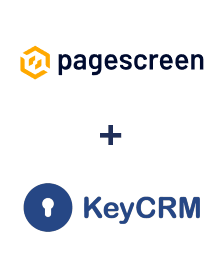 Интеграция Pagescreen и KeyCRM