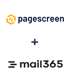 Интеграция Pagescreen и Mail365 Интеграция Pagescreen и Mail365