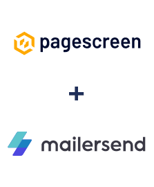 Интеграция Pagescreen и MailerSend