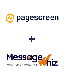 Интеграция Pagescreen и MessageWhiz