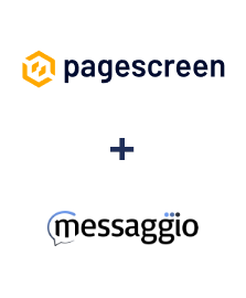 Интеграция Pagescreen и Messaggio