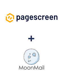 Интеграция Pagescreen и MoonMail