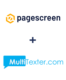 Интеграция Pagescreen и Multitexter