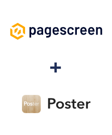 Интеграция Pagescreen и Poster