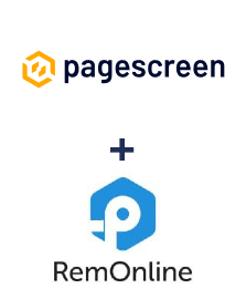 Интеграция Pagescreen и RemOnline