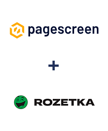 Интеграция Pagescreen и Rozetka