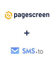 Интеграция Pagescreen и SMS.to
