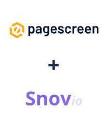 Интеграция Pagescreen и Snovio