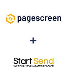 Интеграция Pagescreen и StartSend Интеграция Pagescreen и StartSend