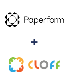 Интеграция Paperform и CLOFF Интеграция Paperform и CLOFF