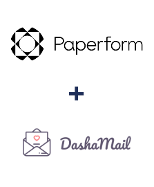 Интеграция Paperform и DashaMail