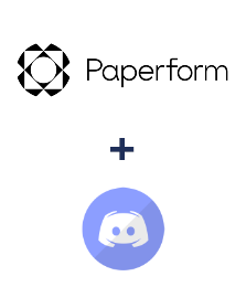 Интеграция Paperform и Discord