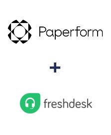 Интеграция Paperform и Freshdesk