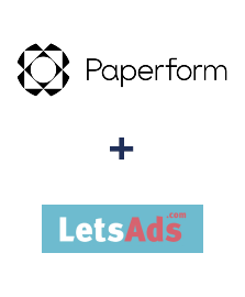 Интеграция Paperform и LetsAds