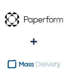Интеграция Paperform и MassDelivery Интеграция Paperform и MassDelivery