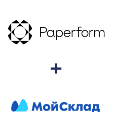 Интеграция Paperform и МойСклад