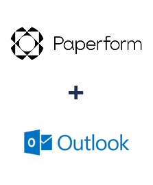Интеграция Paperform и Microsoft Outlook