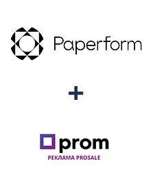 Интеграция Paperform и Prom