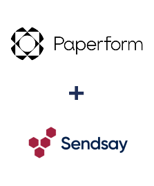 Интеграция Paperform и Sendsay