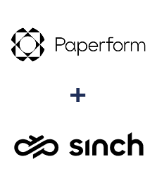 Интеграция Paperform и Sinch