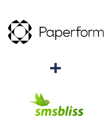 Интеграция Paperform и SmsBliss Интеграция Paperform и SmsBliss