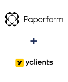 Интеграция Paperform и YClients