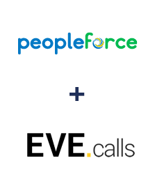 Интеграция PeopleForce и Evecalls