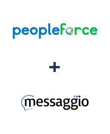 Интеграция PeopleForce и Messaggio
