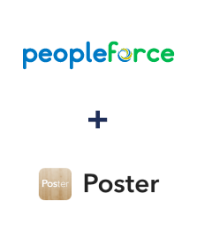Интеграция PeopleForce и Poster